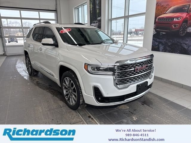 Used 2021 White GMC Denali image 1