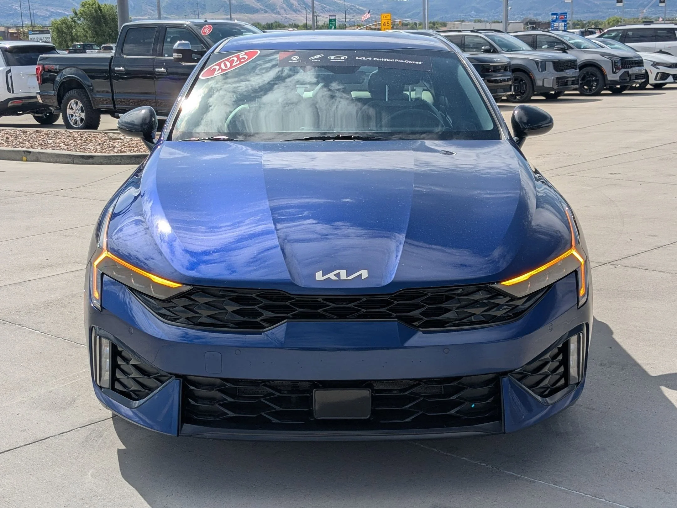 Used 2025 Yacht Blue Kia GT-Line image 8
