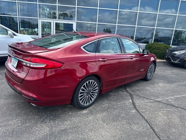 Used 2017 Red Ford Titanium image 3
