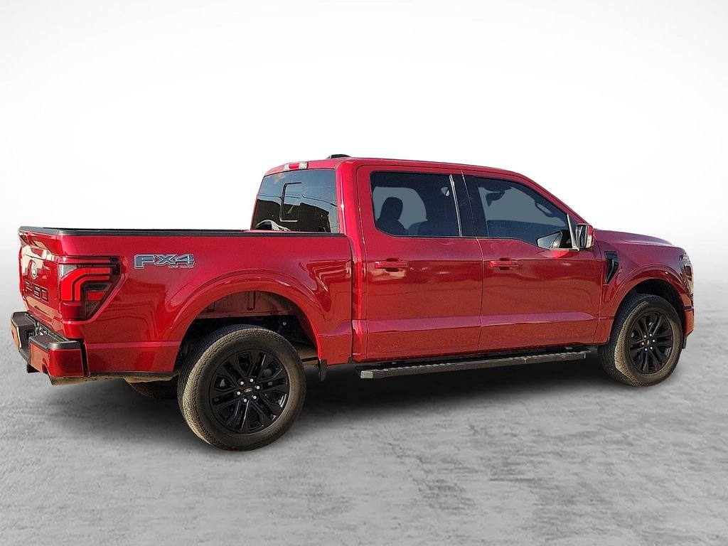 Used 2024 Rapid Red Metallic Tinted Clearcoat Ford Lariat image 11