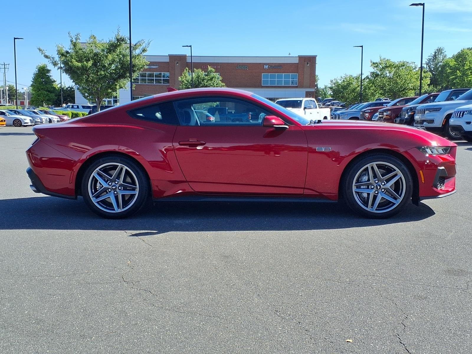 Used 2024 Rapid Red Metallic Tinted Clearcoat Ford GT Premium image 9
