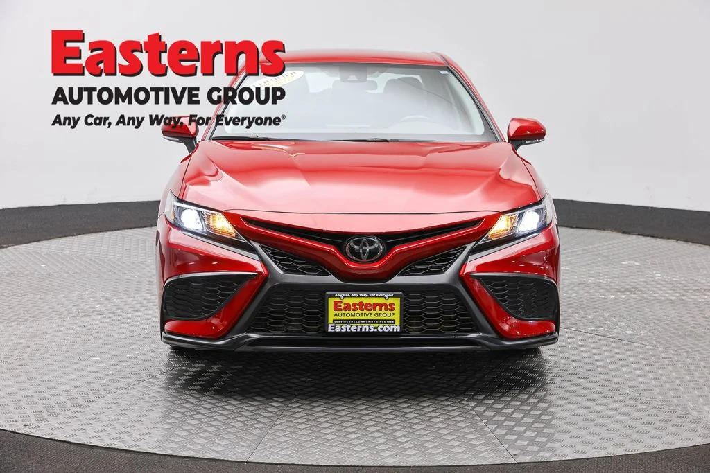 Used 2023 Red Toyota SE image 2