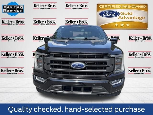 Certified Used 2023 Black Ford Lariat image 2