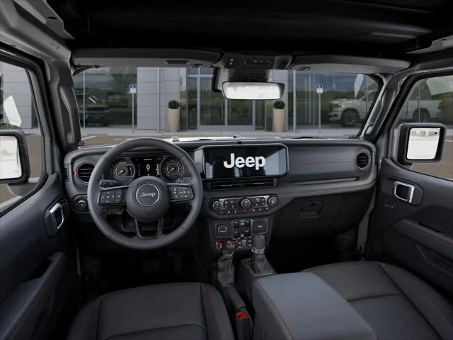 New 2026 Bright White Clear-Coat Exterior Paint Jeep Rubicon 392 image 94