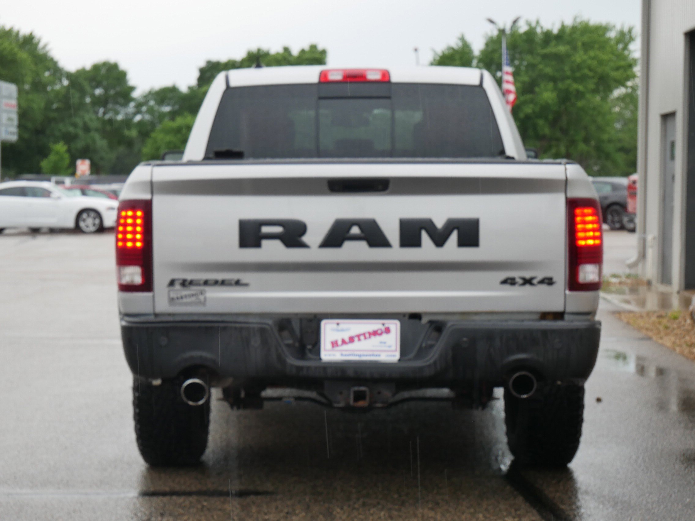 Used 2017 Bright Silver Metallic Clearcoat Ram Rebel image 4