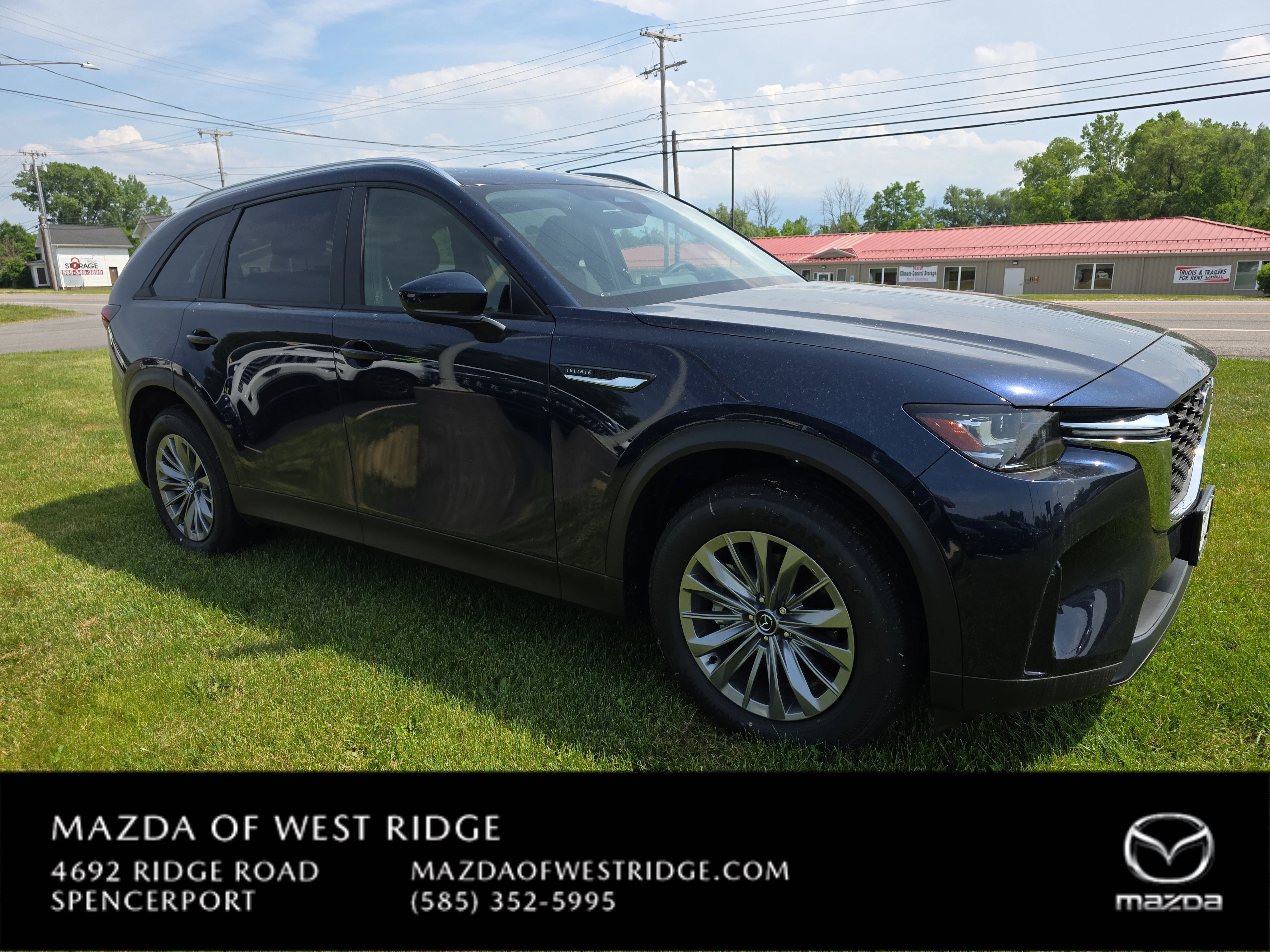 New 2026 Deep Crystal Blue Mica Mazda Select image 1