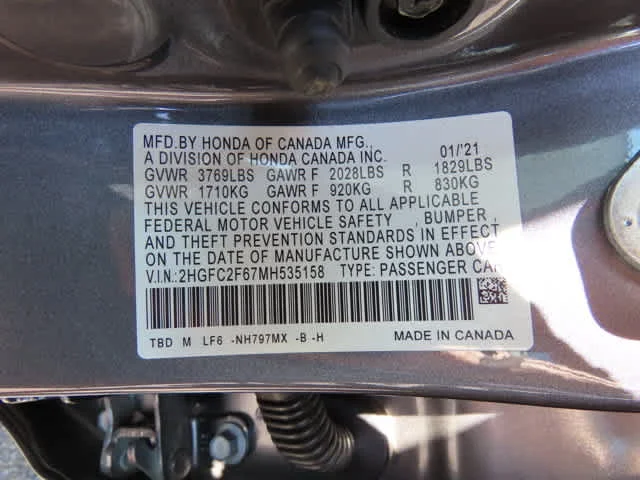 2021 Honda Civic LX - Photo 25