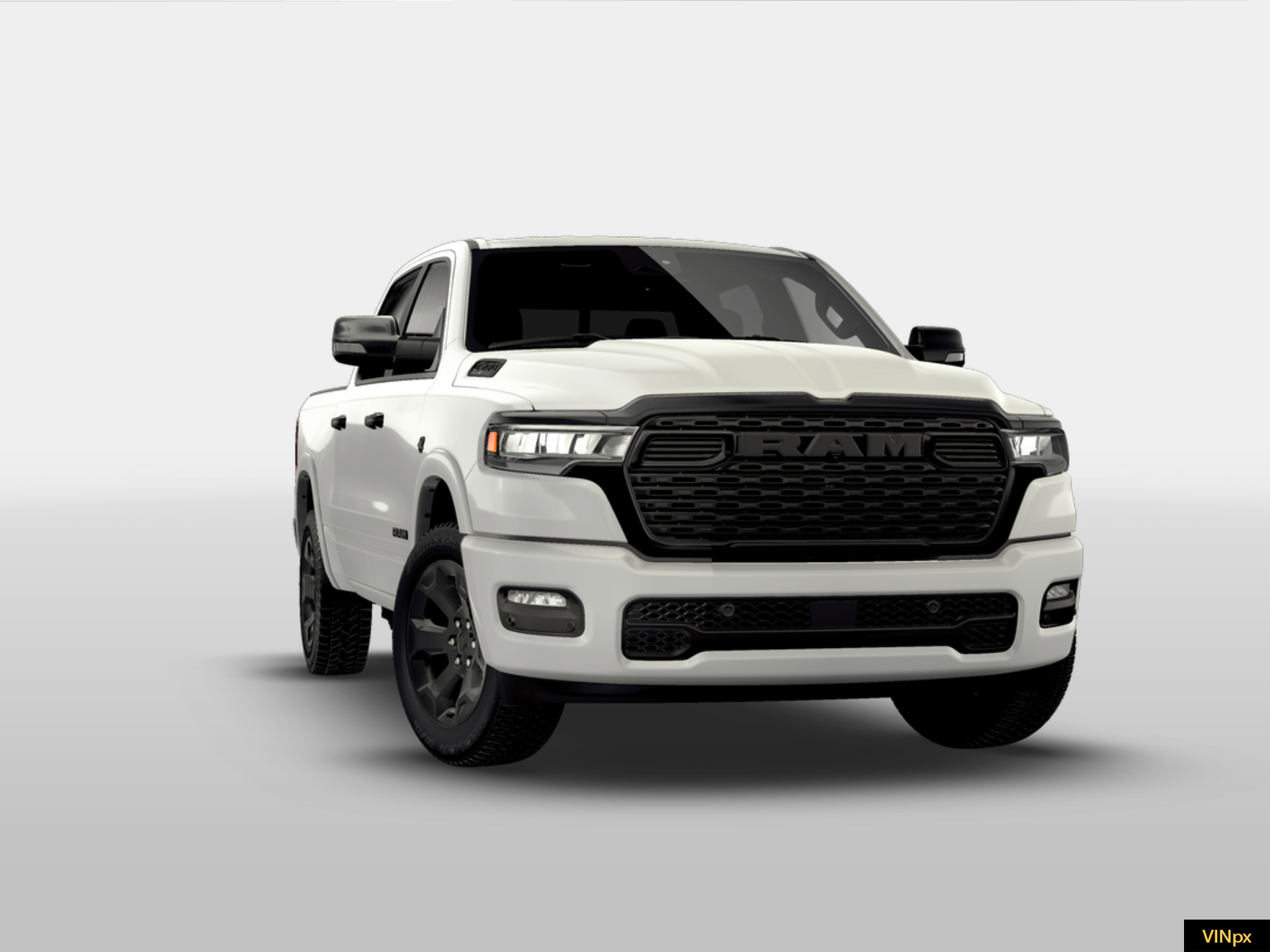 New 2026 Bright White Clear-Coat Exterior Paint RAM BIG HORN image 15