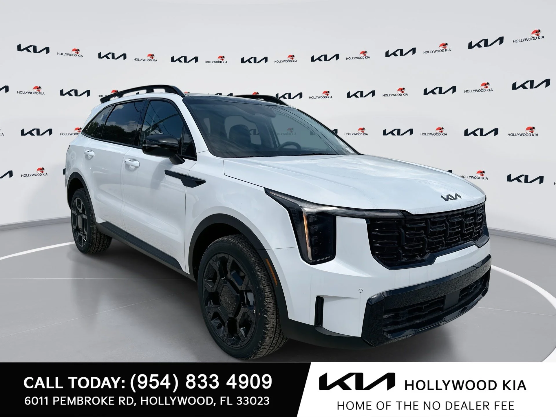 New 2026 Glacial White Pearl Kia X-Line EX AWD image 1