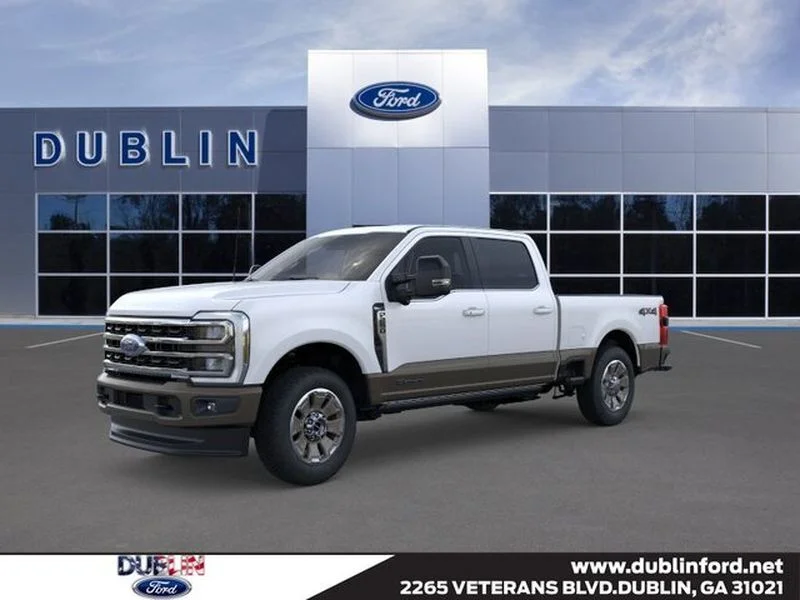 New 2026 Star White Metallic Tri-Coat Ford F-250® King Ranch® image 1