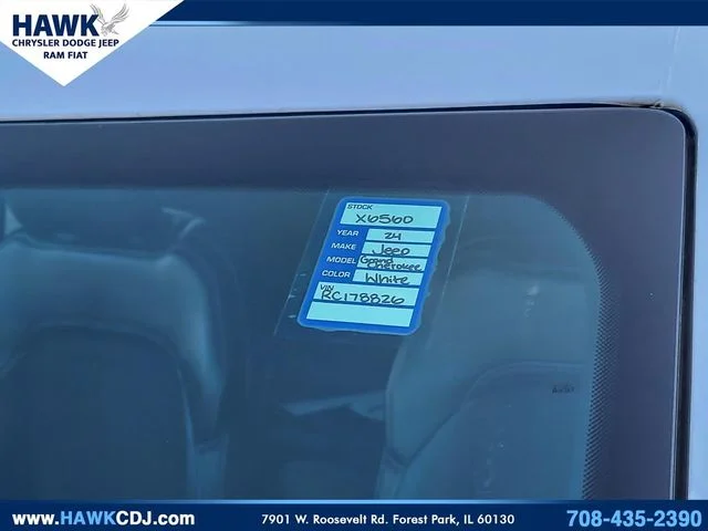 Certified Used 2024 White Jeep Altitude X image 36