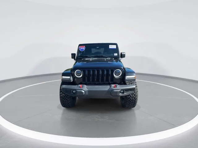 Used 2018 Black Jeep Unlimited Sahara image 2