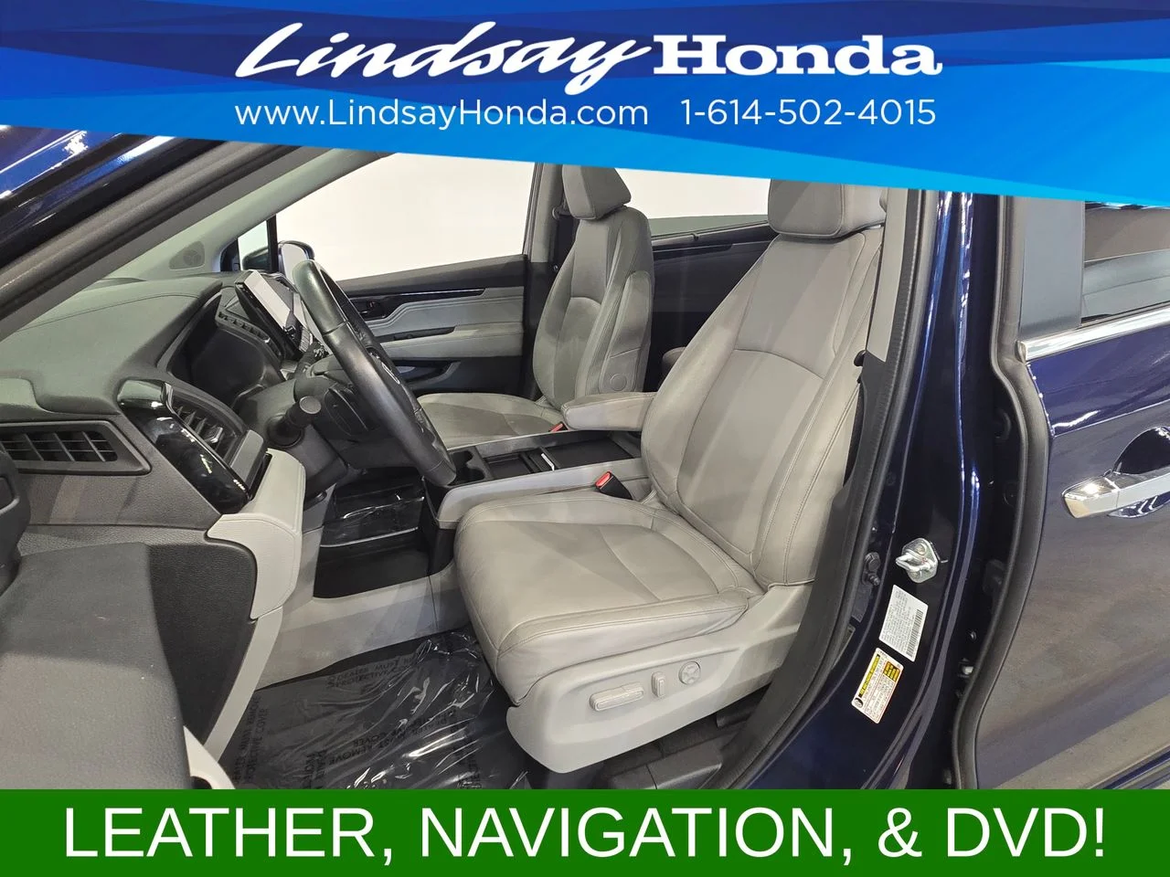 Used 2024 Obsidian Blue Pearl Honda Touring image 11
