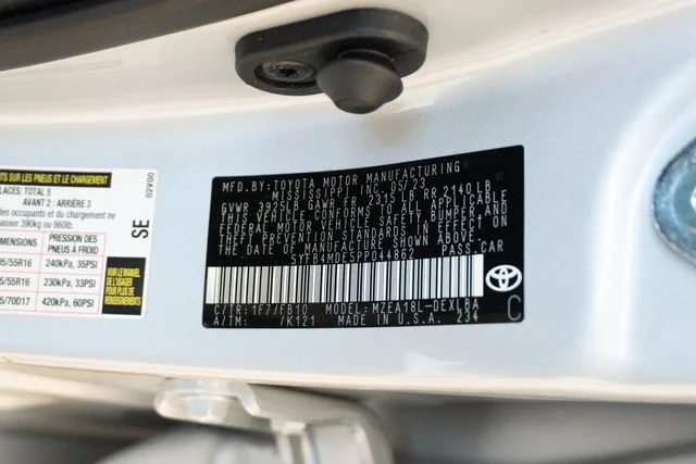 Used 2023 Silver Toyota LE image 27
