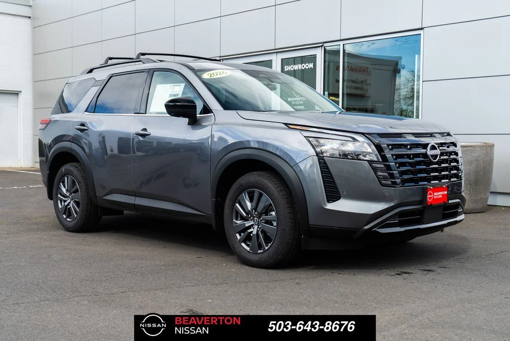 New 2026 Gun Metallic Nissan SV image 1