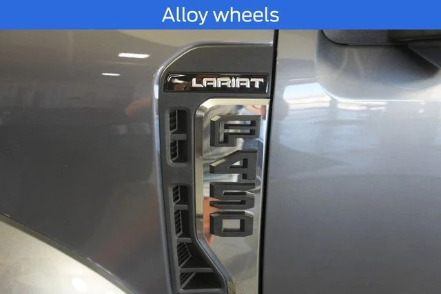 New 2025 Gray Ford Lariat Hauler Bed Crossley Customs image 11