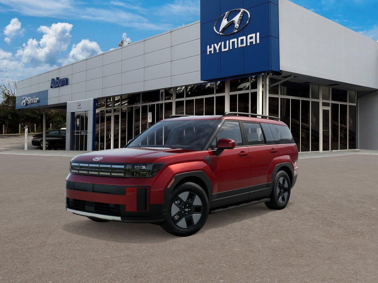 New 2026 Red Hyundai SEL image 1