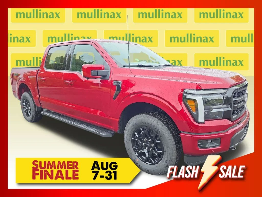 New 2026 Red Ford Lariat image 1