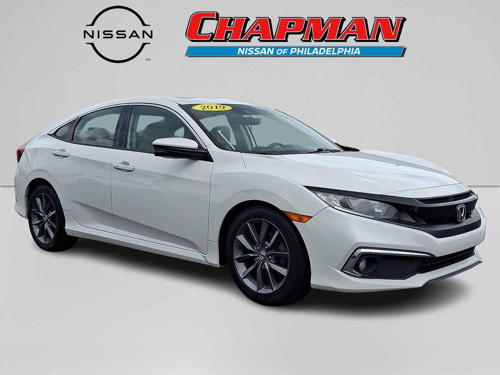 Used 2019 White Orchid Pearl Honda EX-L image 1