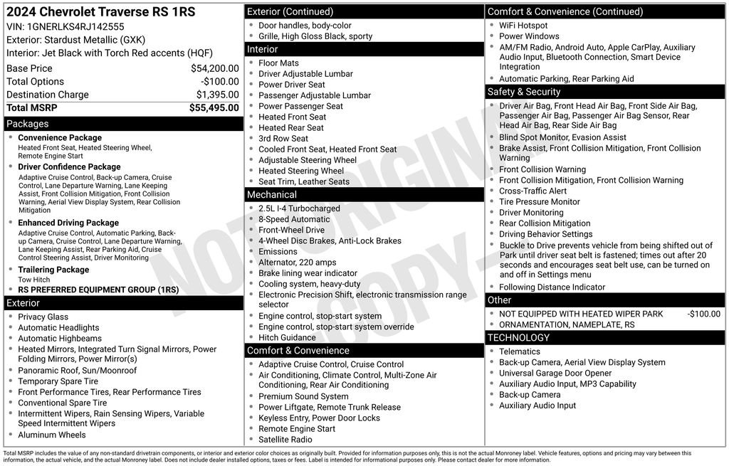 Used 2024 Silver Chevrolet RS image 24