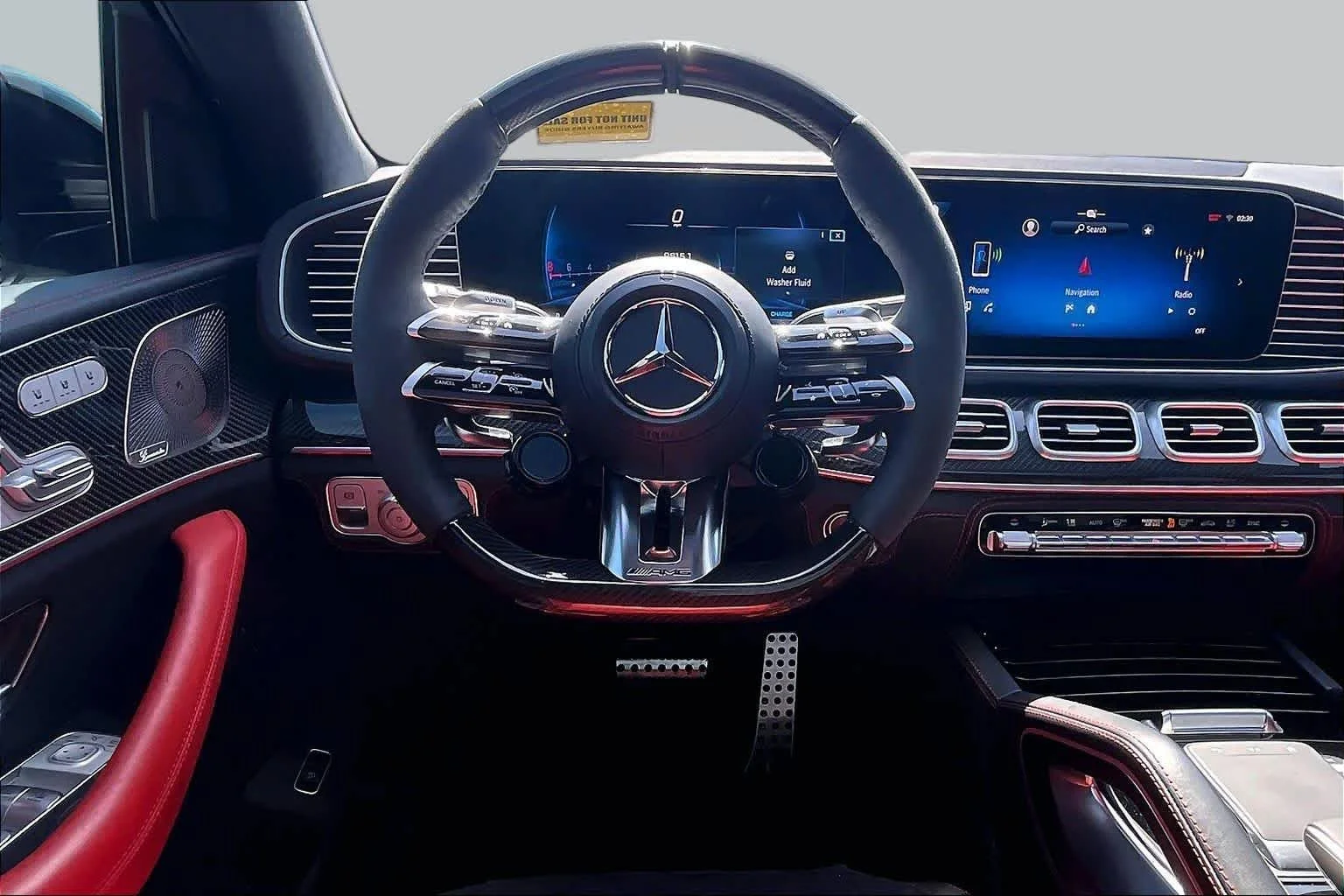 Used 2025 MANUFAKTUR Alpine Grey Mercedes-Benz AMG® GLE 63 S image 6