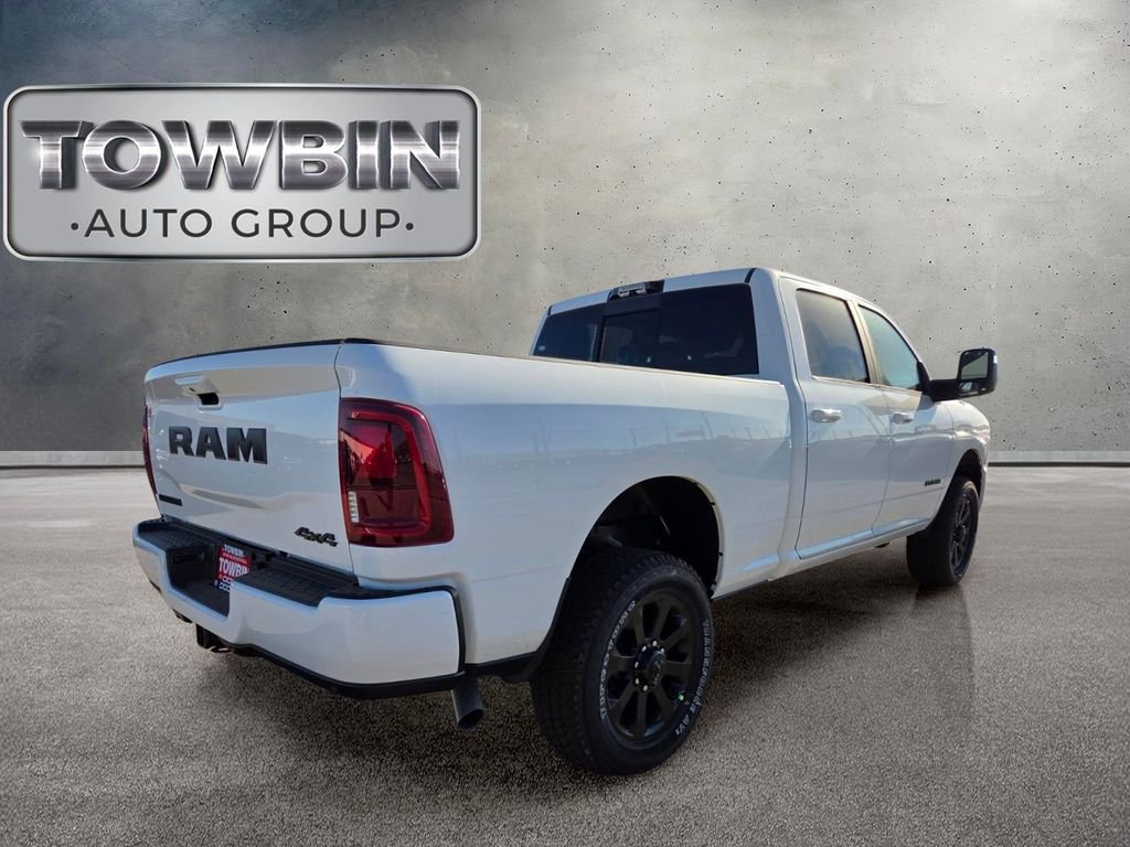 New 2026 Bright White Clear-Coat Exterior Paint RAM Laramie image 3
