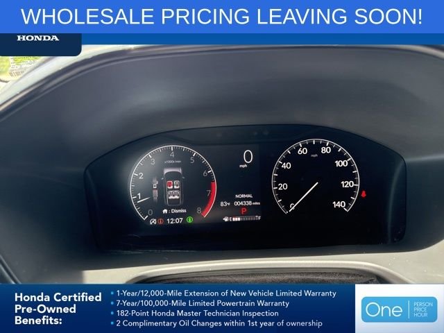 Certified Used 2025 Crystal Black Pearl Honda 1.5T AWD EX image 26