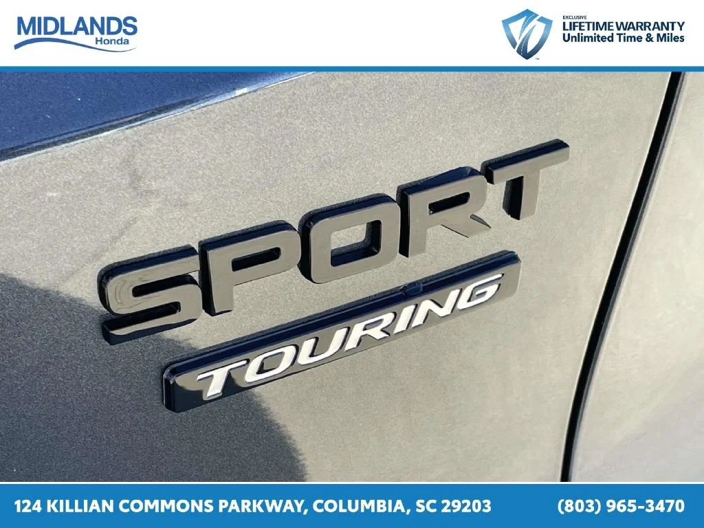 New 2027 Meteorite Gray Metallic Honda Sport Touring Hybrid AWD image 8