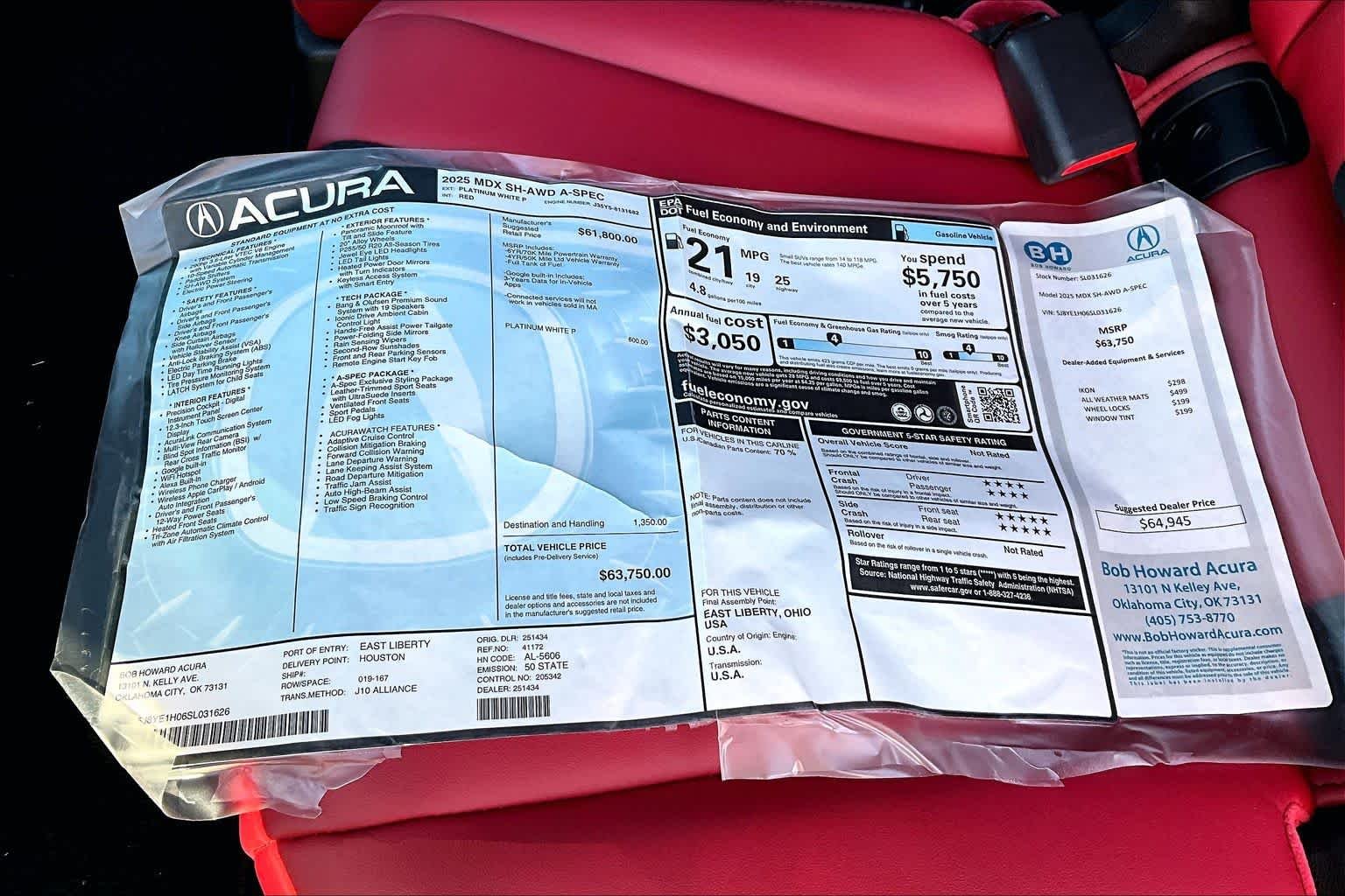 2025 Acura MDX A-Spec Package - Photo 20