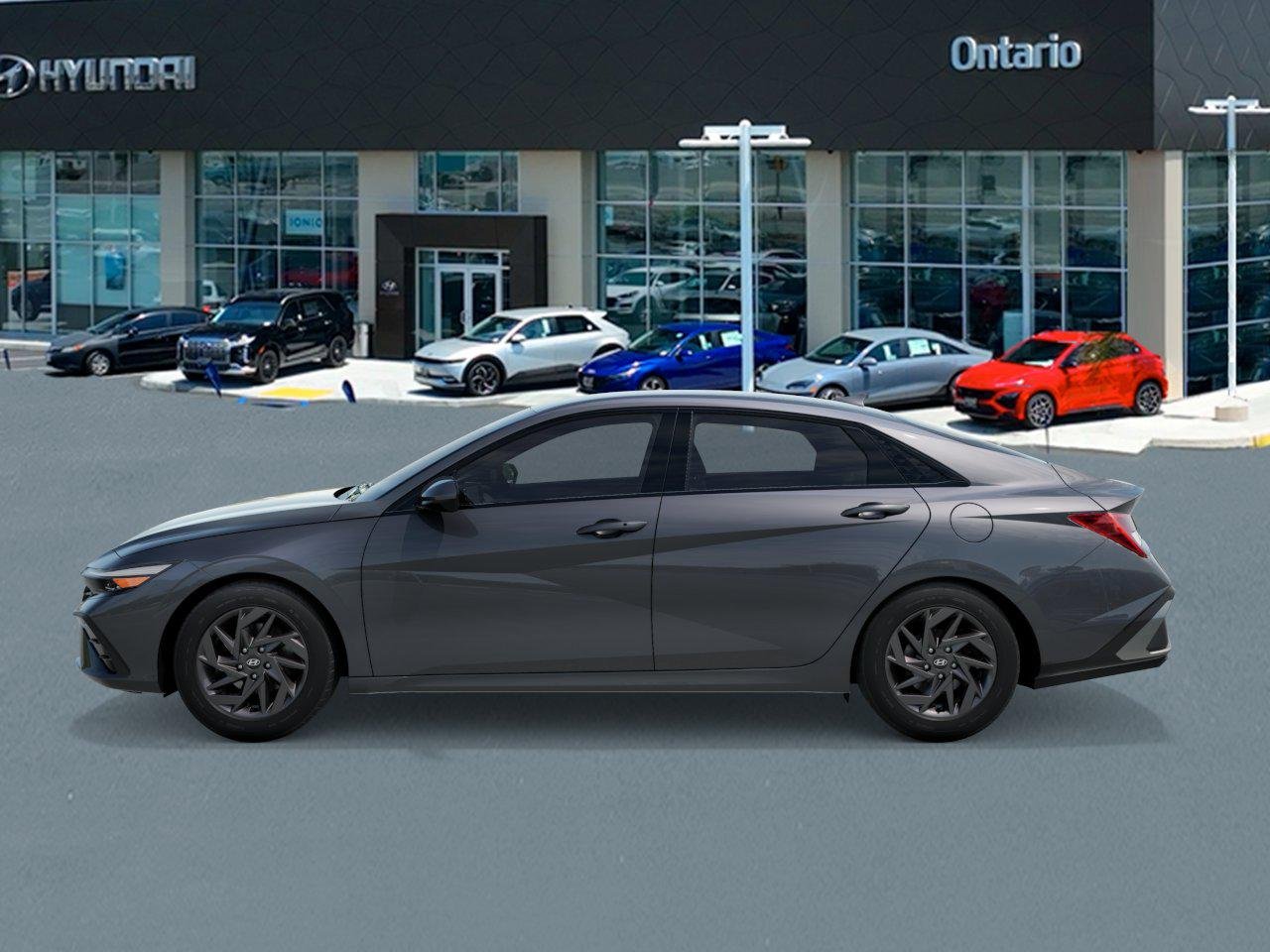 New 2026 Gray Hyundai Blue image 3