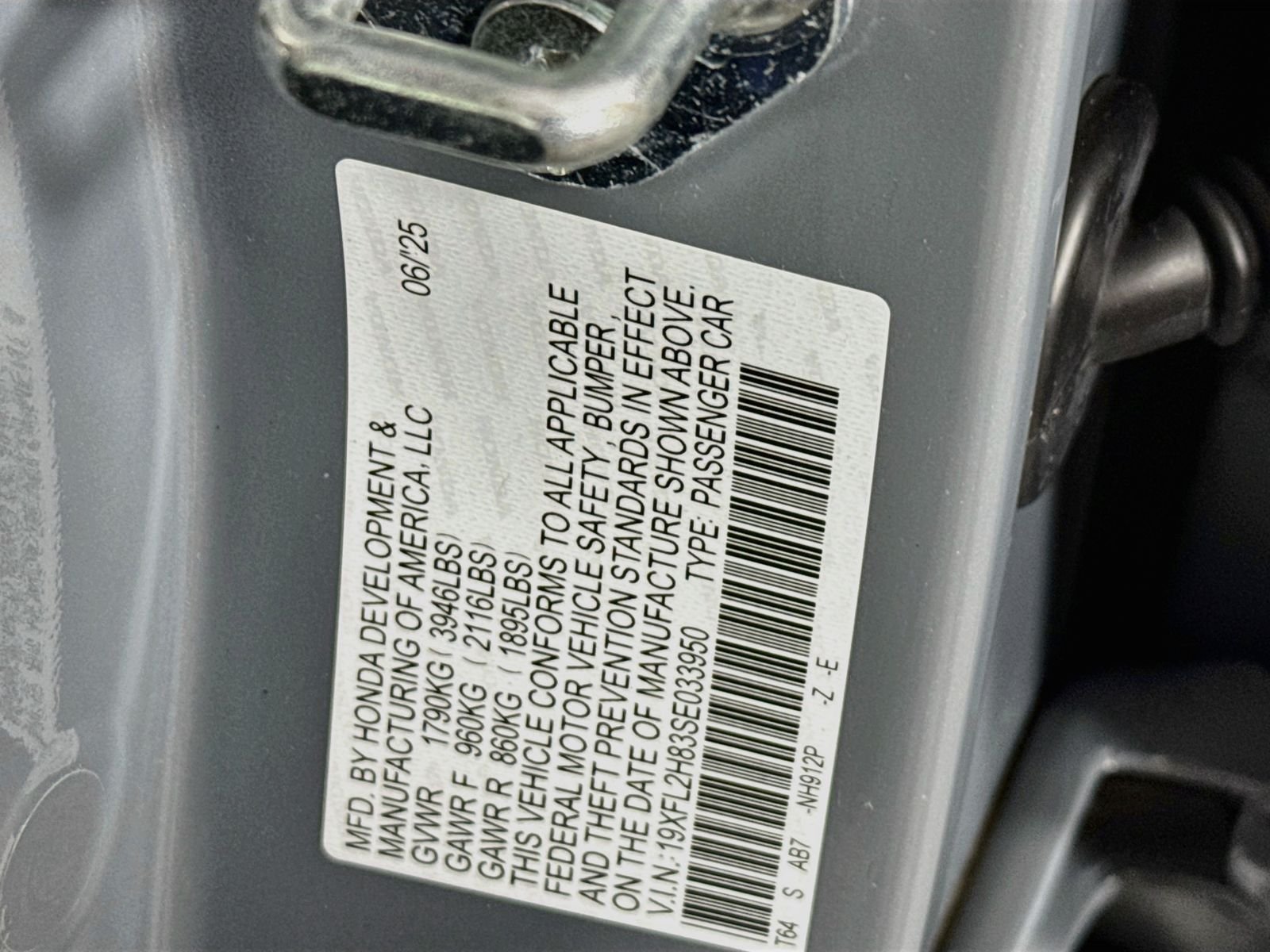 Used 2025 Gray Honda Sport image 24