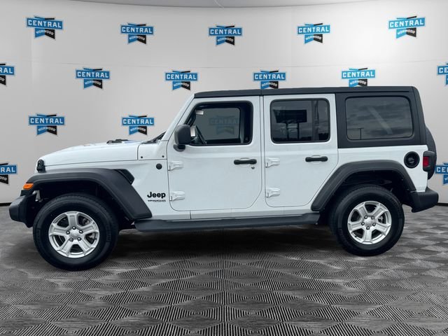 Used 2022 White Jeep Unlimited Sport S image 3