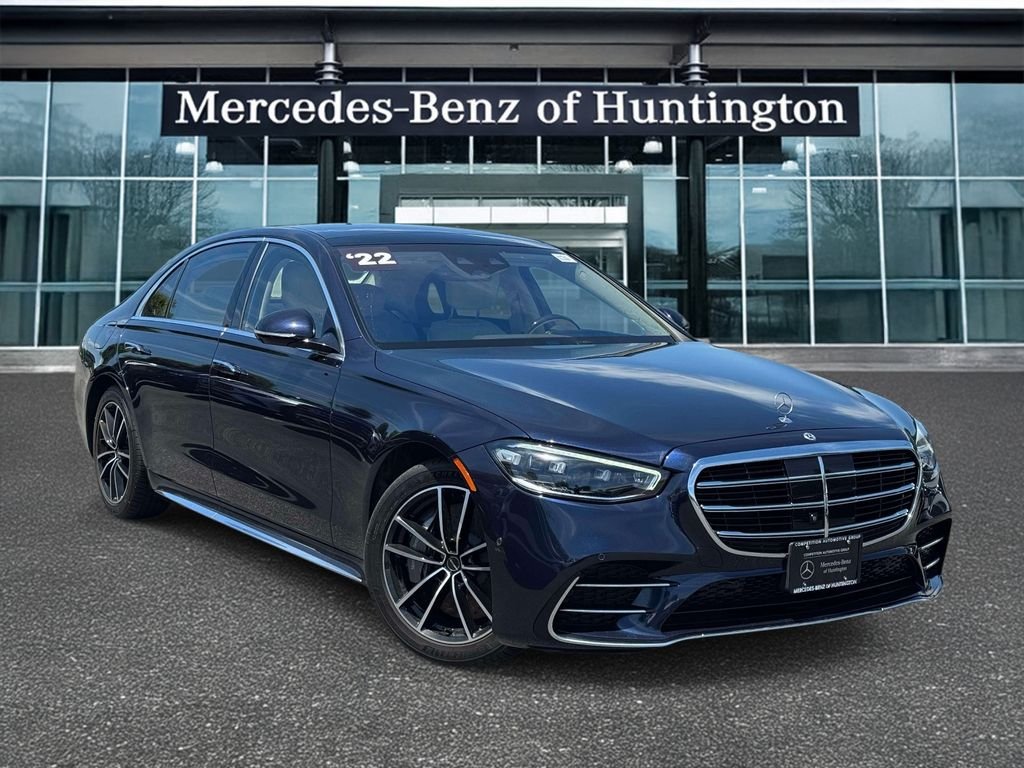 Used 2022 Black Mercedes-Benz S 500 image 1