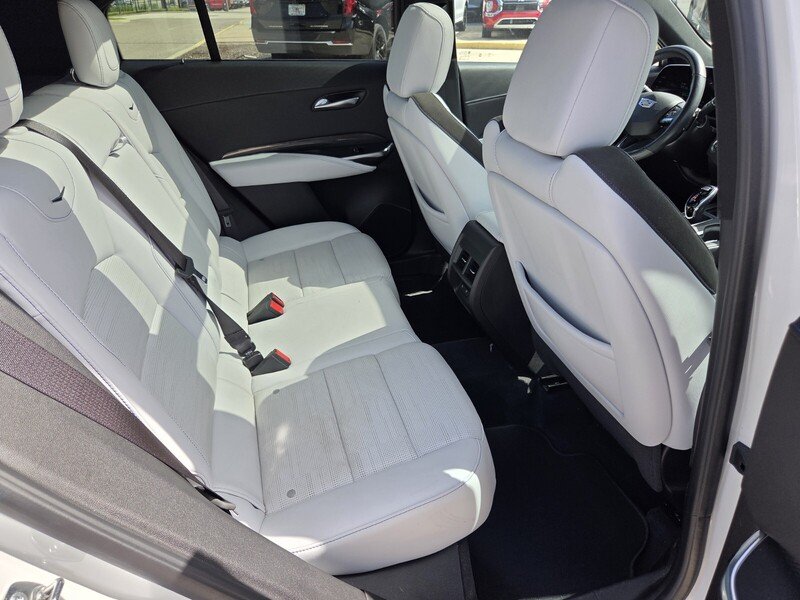 Used 2024 WHITE CADILLAC FWD 4DR SPORT image 14