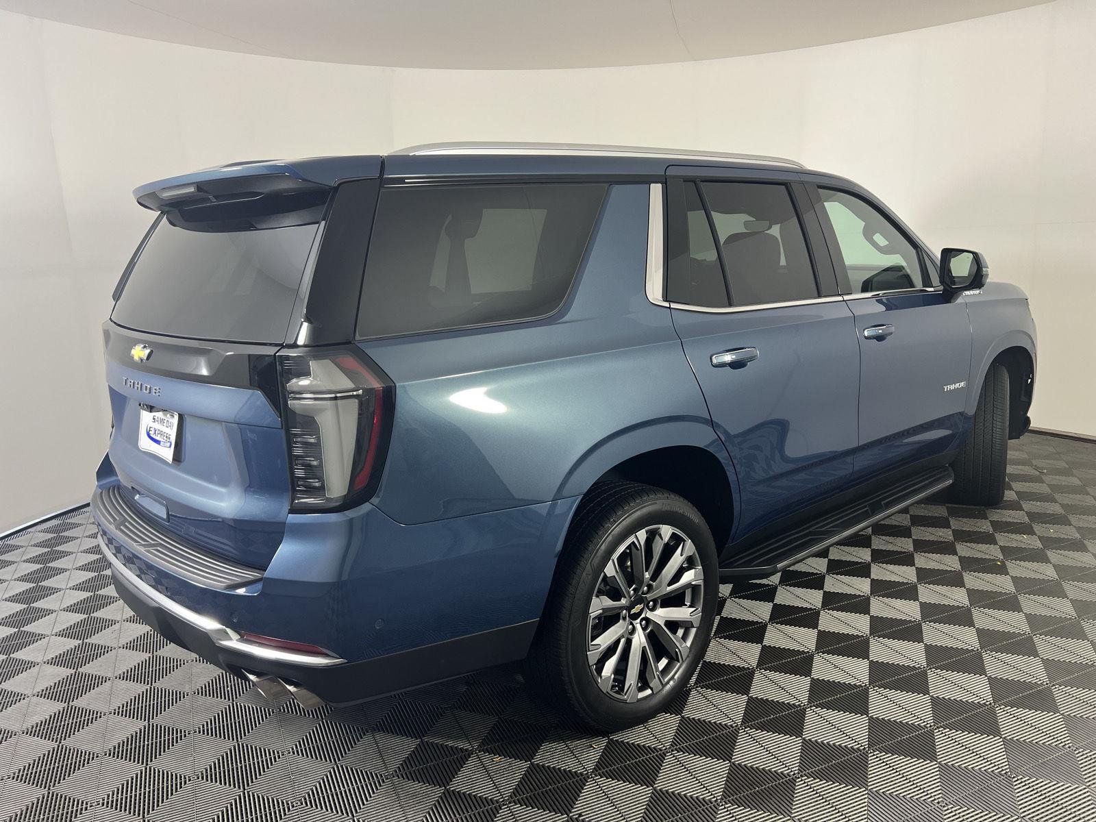 Used 2025 Lakeshore Blue Metallic Chevrolet High Country image 36