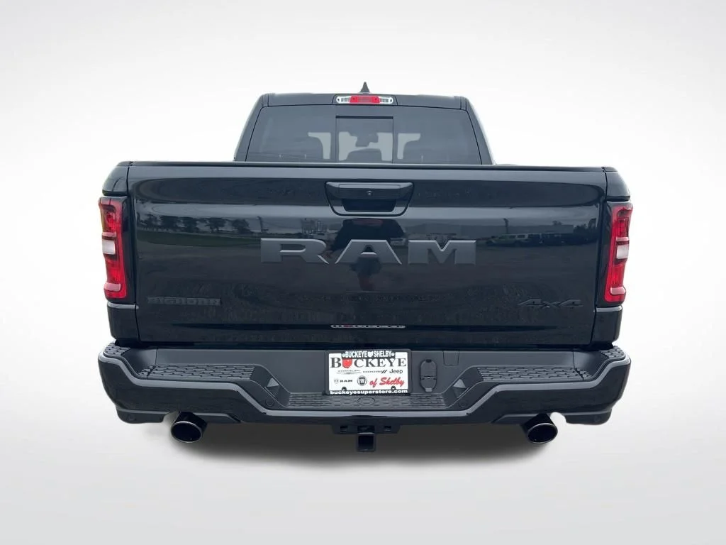 New 2026 Diamond Black Crystal Pearl-Coat Exterior Paint RAM BIG HORN image 4