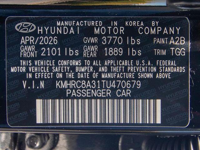 New 2026 Black Hyundai SEL image 28