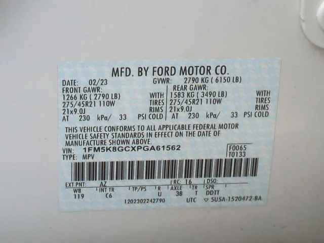 Used 2023 White Ford ST image 38