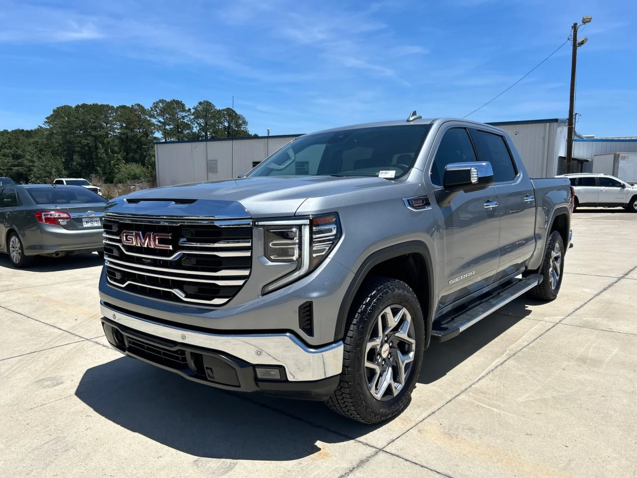 New 2026 Sterling Metallic GMC SLT image 1