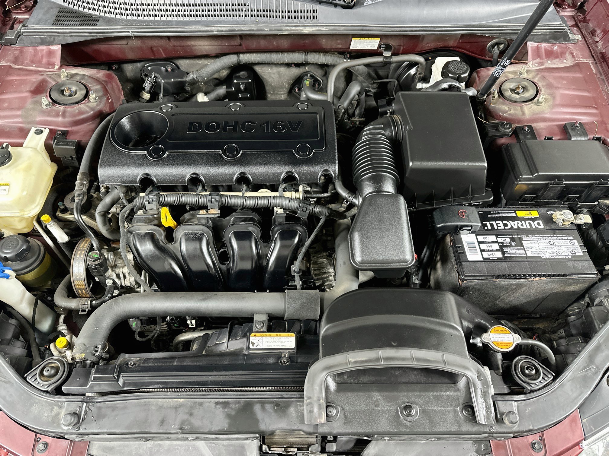 Used 2009 Dark Cherry Red Hyundai Limited image 29