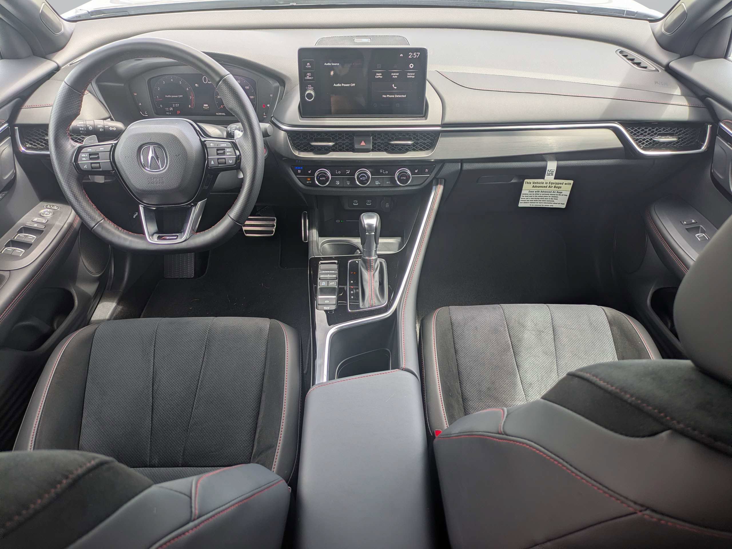 Used 2025 Solar Silver Metallic Acura A-Spec Package image 50