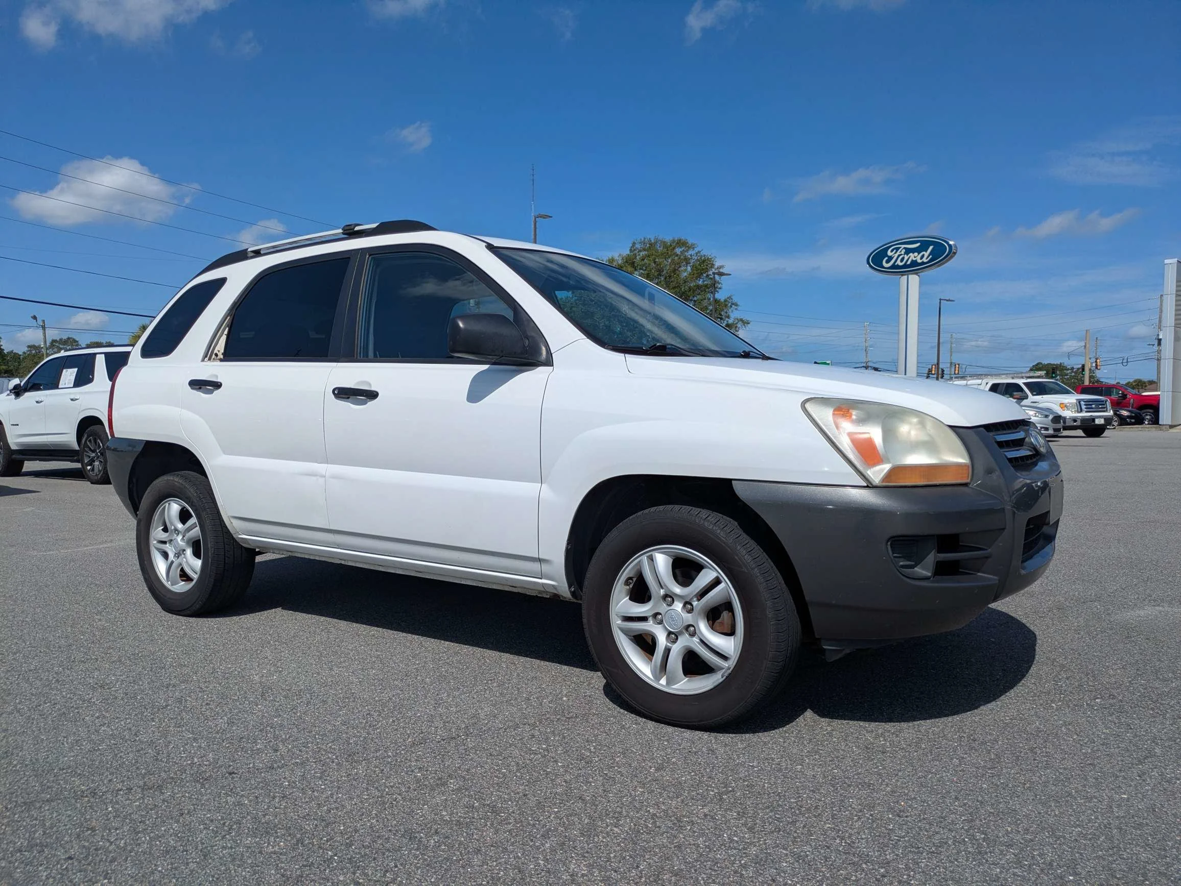 Used 2008 Kia Sportage LX with VIN KNDJF723787495495 for sale in Brunswick, GA
