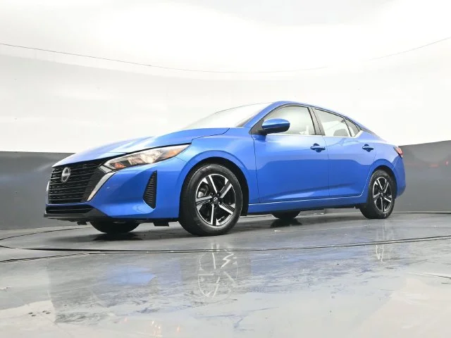 Used 2024 Electric Blue Metallic Nissan SV image 31