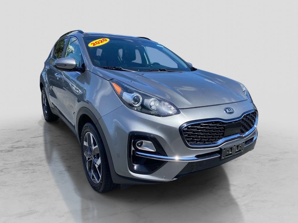 Used 2022 Blue Kia LX image 9