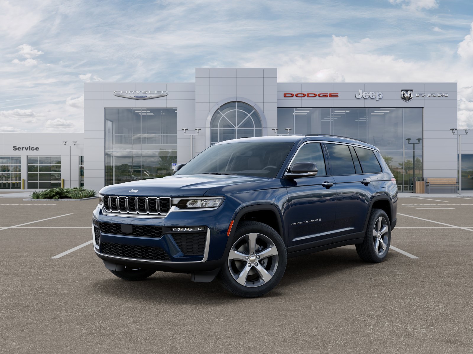 New 2026 Fathom Blue Pearlcoat Jeep Limited image 1