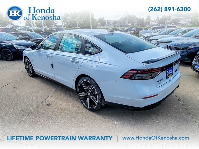 New 2026 Platinum White Pearl Honda Sport Hybrid image 7