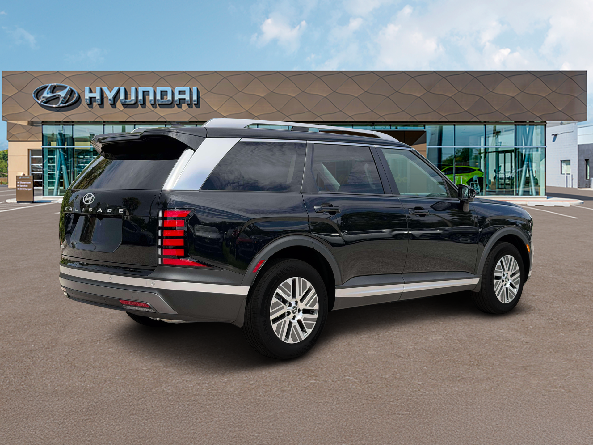 New 2027 Black Hyundai Blue SEL image 25