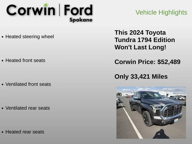 Used 2024  Toyota 1794 image 12