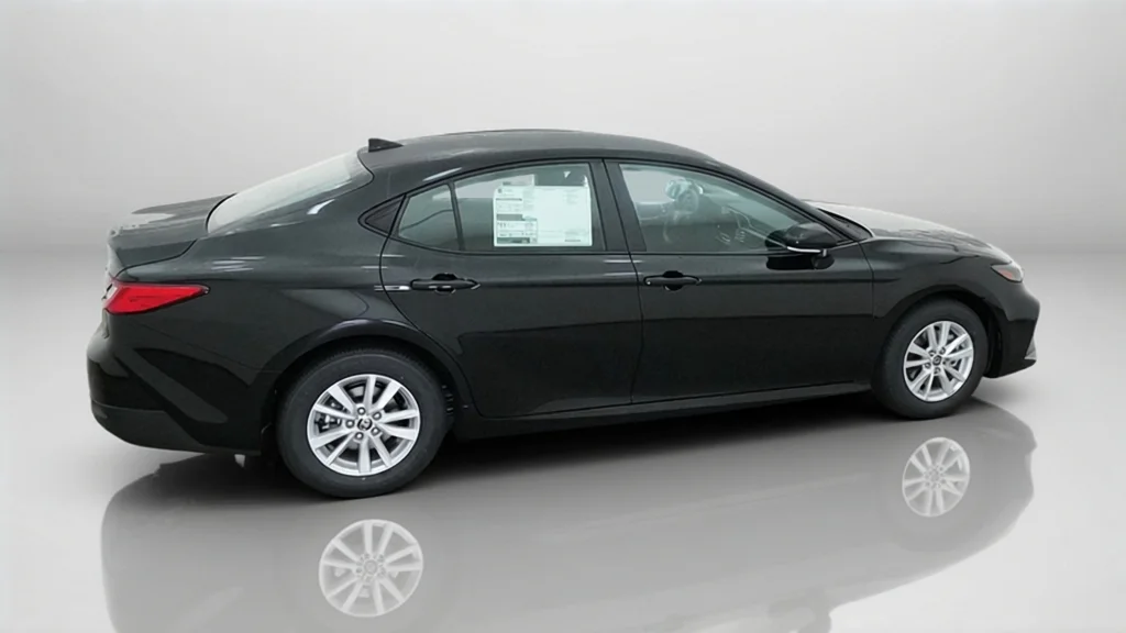 New 2026 Midnight Black Metallic Toyota LE image 8