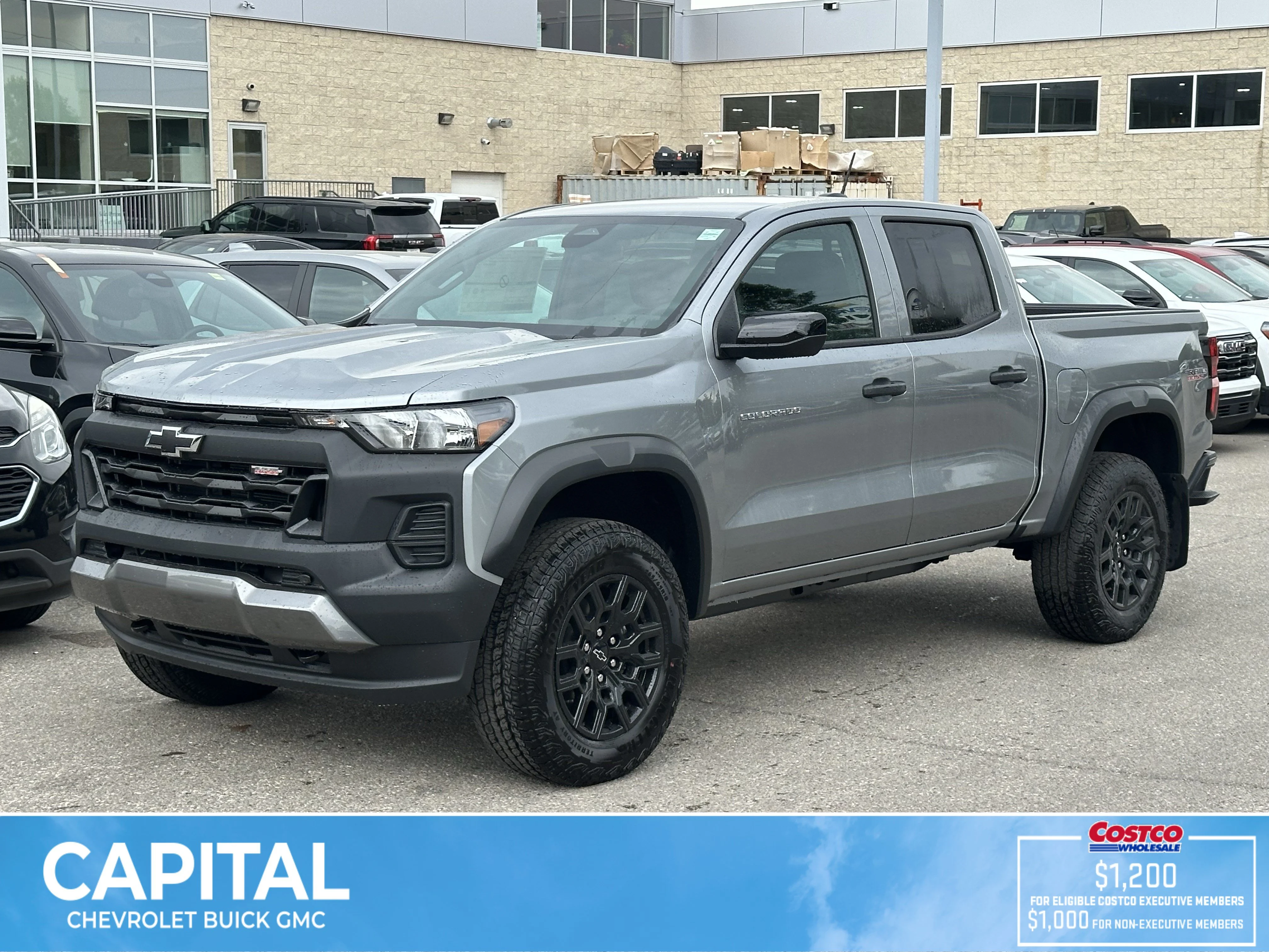 New 2026 Sterling Grey Metallic Chevrolet 4WD Trail Boss image 1